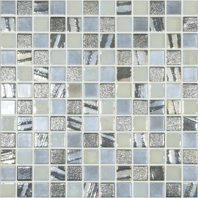 Мозаика Vidrepur Mixed Saturn № 252/253/409/1046 (на ПУ сцепке) чип 25х25 31,7х31,7