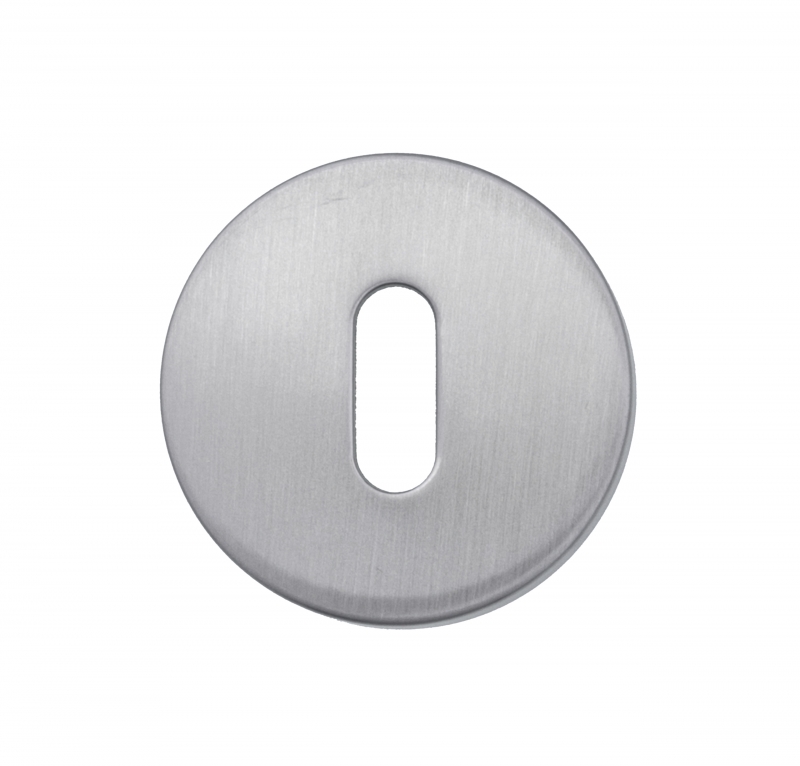 Накладка под ключ буратино на круглом основании Colombo CD1043G-CM матовый хром