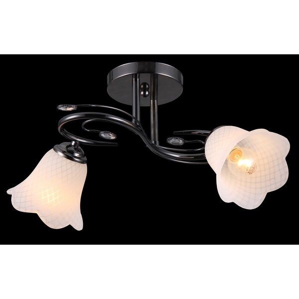 Потолочная люстра Natali Kovaltseva 11468 11468/2 DARK CHROME