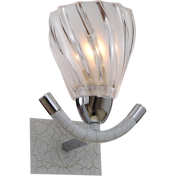 Бра N-Light 407-01-11CWC chrome + white crack