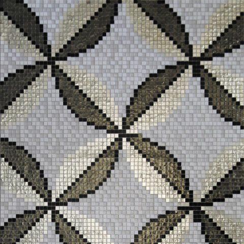 Мозаика Alma Панно 15 MZ-02 White чип 15х15 59х59