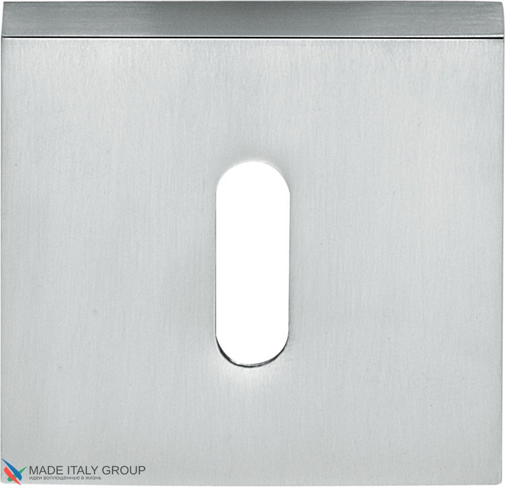 Накладка под ключ буратино на квадр. основании  Colombo MM13BB-CM матовый хром