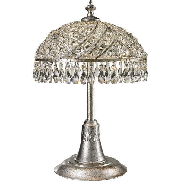 Интерьерная настольная лампа N-Light 650-02-49 sunset silver