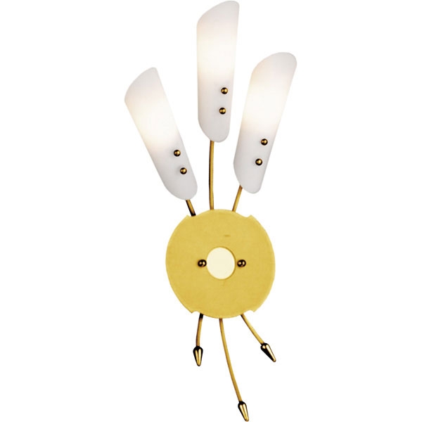 Бра N-Light BX-0028/3 satin gold