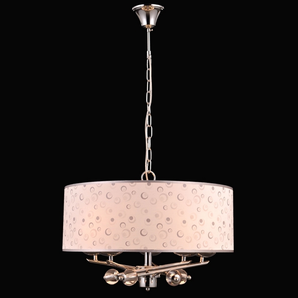 Люстра подвесная Natali Kovaltseva FLANTE 75058/5C CHROME