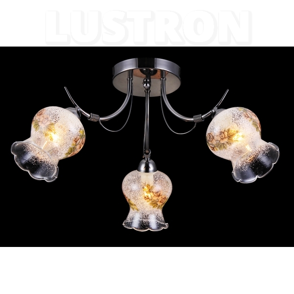 Люстра потолочная Natali Kovaltseva 11450/3C CHROME