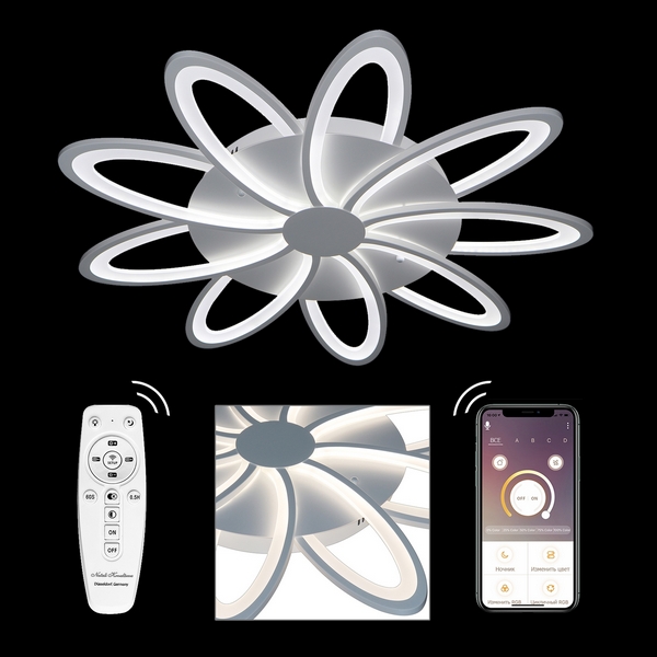 Потолочная люстра Natali Kovaltseva HIGH-TECH LED LAMPS HIGH-TECH LED LAMPS 82009