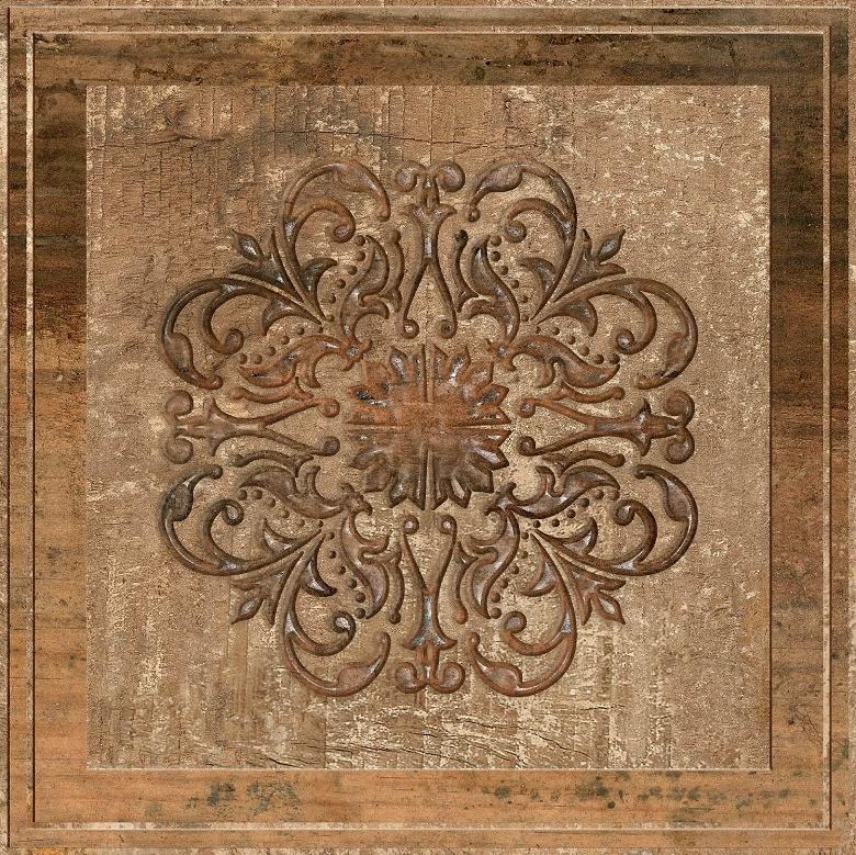 Керамогранит Absolut keramika Newcastle Decor Brown вид 5 из микса декор 45х45