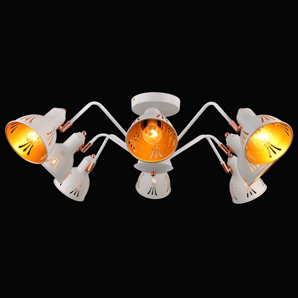 Люстра потолочная Natali Kovaltseva FAVORIT 75097/8C WHITE