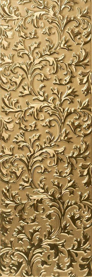 Плитка керамическая Aparici Lineage Epic Gold Decor декор 20х59,2