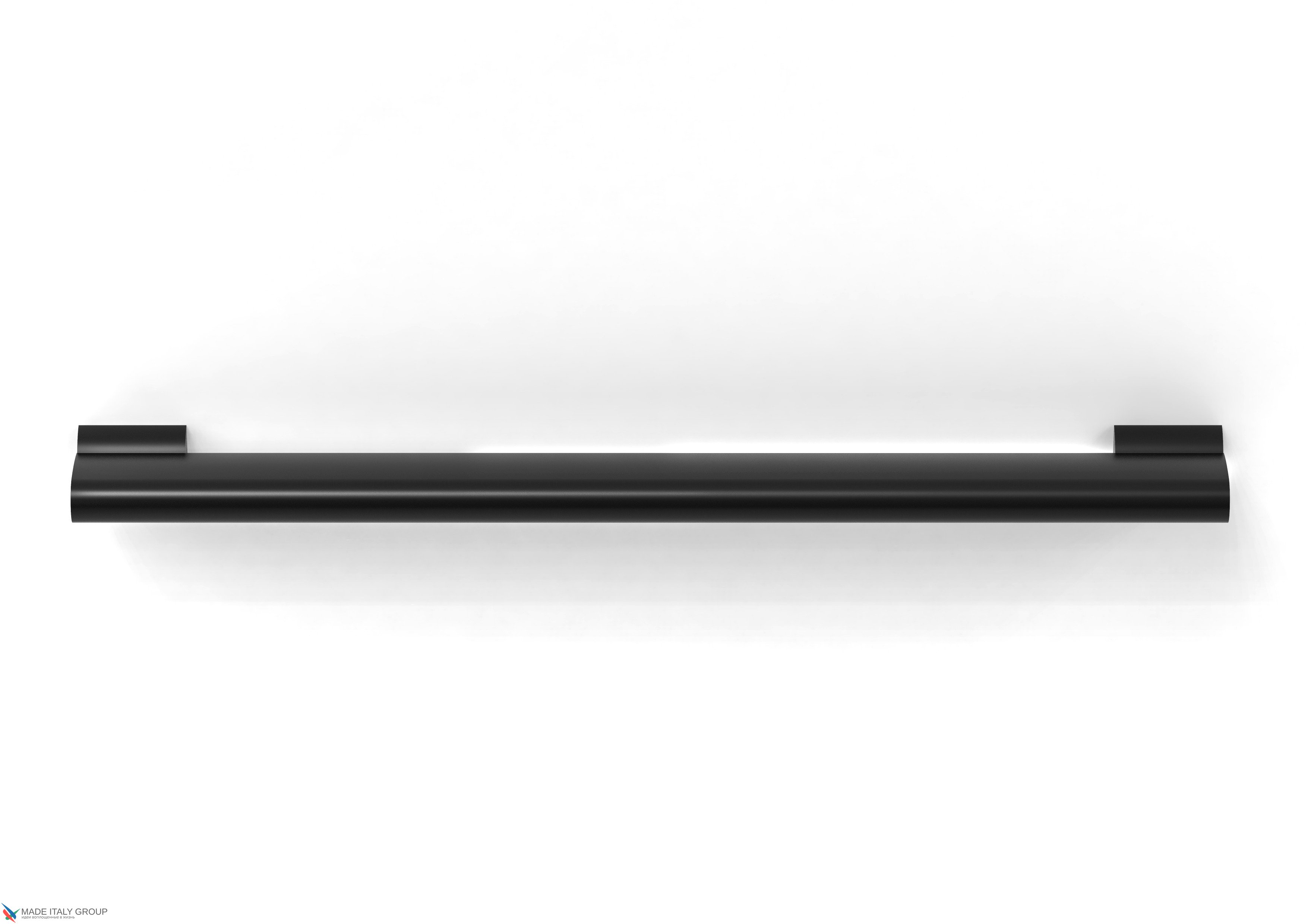 Ручка скоба модерн COLOMBO DESIGN F127FA-NM матовый черный 192-288 мм