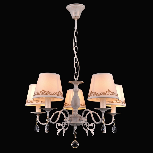 Люстра подвесная Natali Kovaltseva Biarritz 70038-5C IVORY GOLD