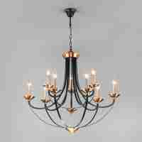 Подвесная люстра Eurosvet Lazzaro 60098/9 черный