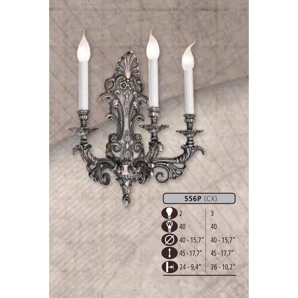 Бра Riperlamp 556P/3 CX