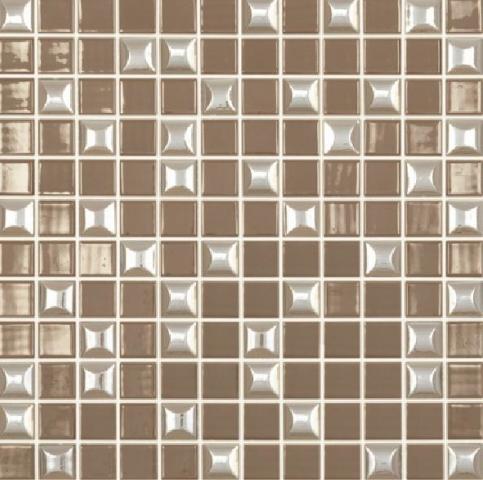 Мозаика Vidrepur Edna Coffee На Сетке 31,7х31,7