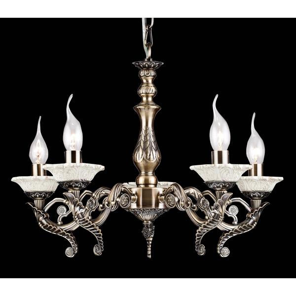 Подвесная люстра Natali Kovaltseva Intrigue II INTRIGUE II 70042-5C ANTIC BRASS