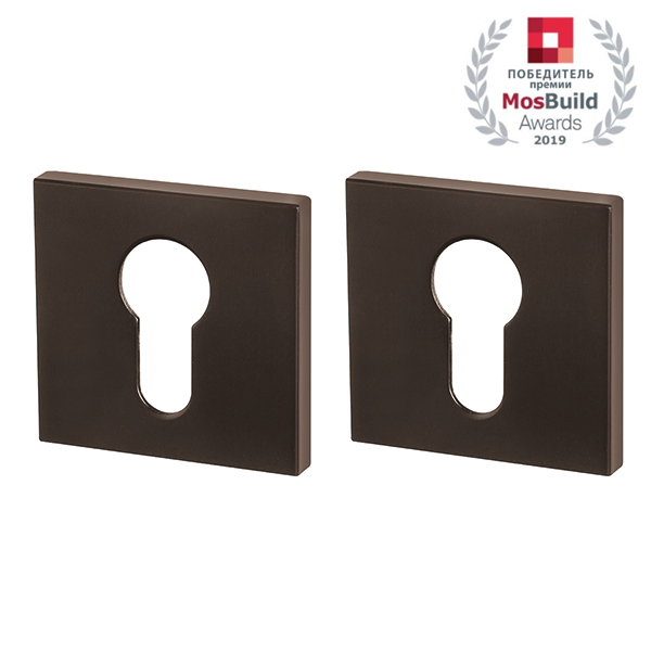 Накладки дверные Armadillo CYLINDER ET USS BPVD-77 Вороненый никель