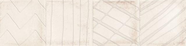Плитка керамическая Cifre Alchimia Decor Ivory (12 видов) декор 7,5х30