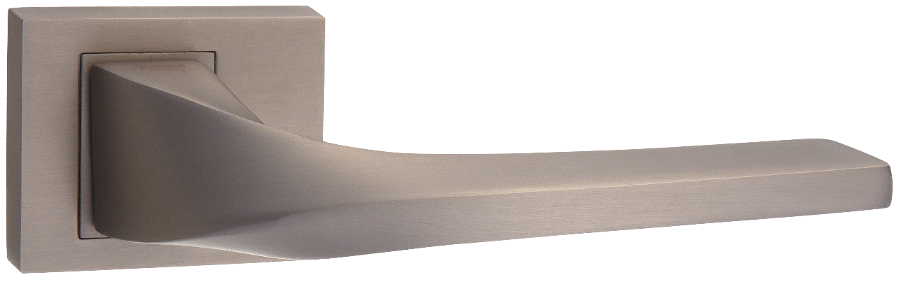 Ручки дверные RENZ INDH 99-12 MSN Антонио никель супер матовый