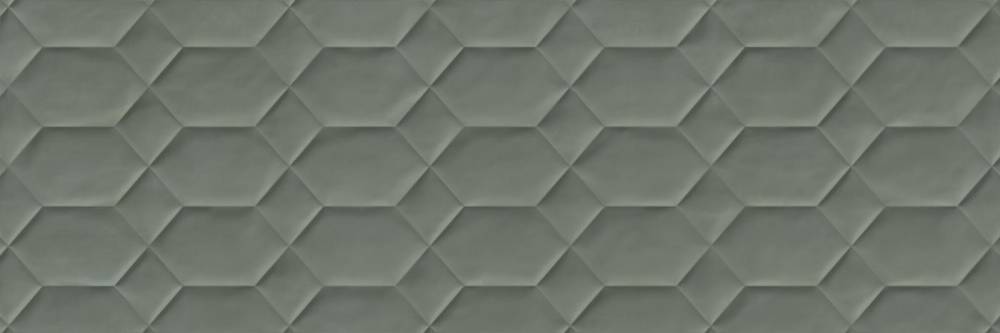 Плитка керамическая Ragno R79Q Resina Ardesia Struttura Bee 3D rett. 40x120