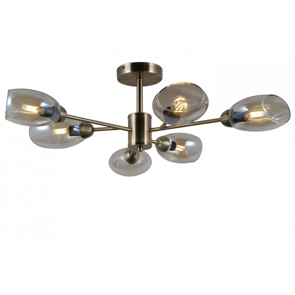 Потолочная люстра Natali Kovaltseva 81037 81037/6C ANTIQUE