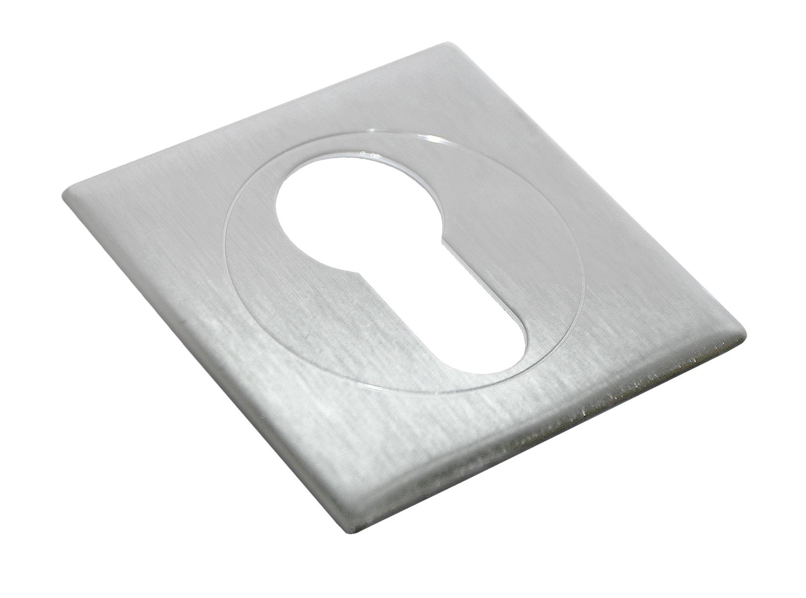 Накладка дверная с квадратным основанием под цилиндр Morelli Luxury Diamond LUX-KH-S CSA