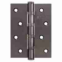 Комплект 4 шт. - Петля универсальная Fuaro 4BB/BL 100x75x2,5 OS (состаренное серебро) БЛИСТЕР