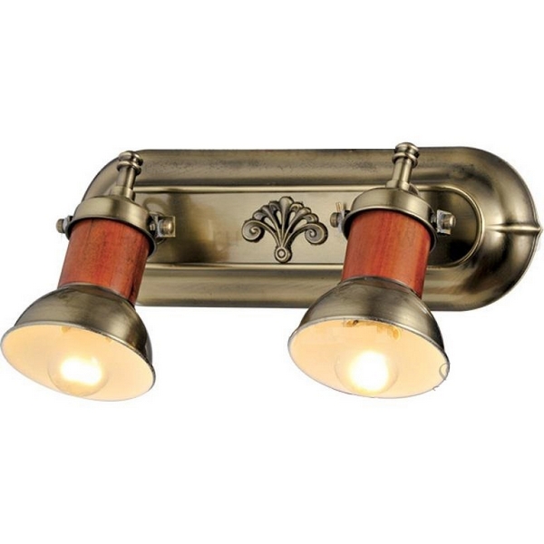 Спот N-Light 821 821-02-01 красное дерево+бронза