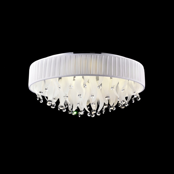 Светильник потолочный круглый Crystal Lamp X1681-9WH