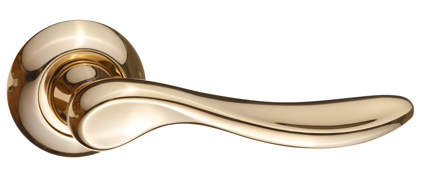 Ручки дверные RENZ INDH 430-08 DGP Фелиса латунь темная