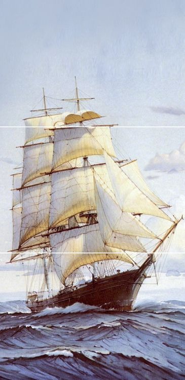 Плитка керамическая Уралкерамика Ассоль ПН91 (из 3-х плиток) панно 36,4х74,7