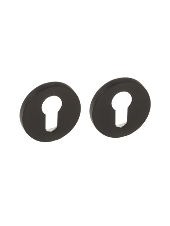 Накладка Fuaro (Фуаро) на цилиндр ET.R.ZLR52 BL-24 черный