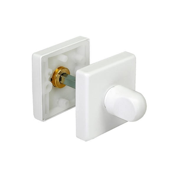 Завертка дверная сантехническая Morelli Luxury ECO LUX-WC-Q BIA