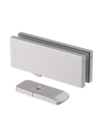 Петля-доводчик Armadillo (Армадилло) для стеклянной двери Range.GL.H10 SS нерж. сталь