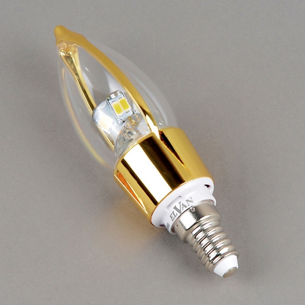 Лампочка светодиодная Elvan E14-5W-6000K-Q100B-GD