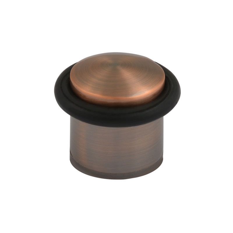 Ограничитель дверной напольный НОРА-М 102 медь старая