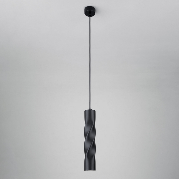 Светильник подвесной Eurosvet Scroll 50136/1 LED черный 5W