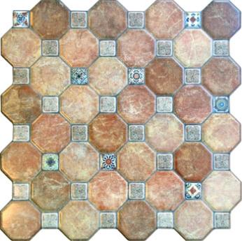 Плитка керамическая Oset Royal Brown напольная 33х33
