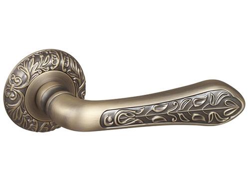 Ручка дверная межкомнатная Fuaro Monarch SM MAB-6 темная бронза