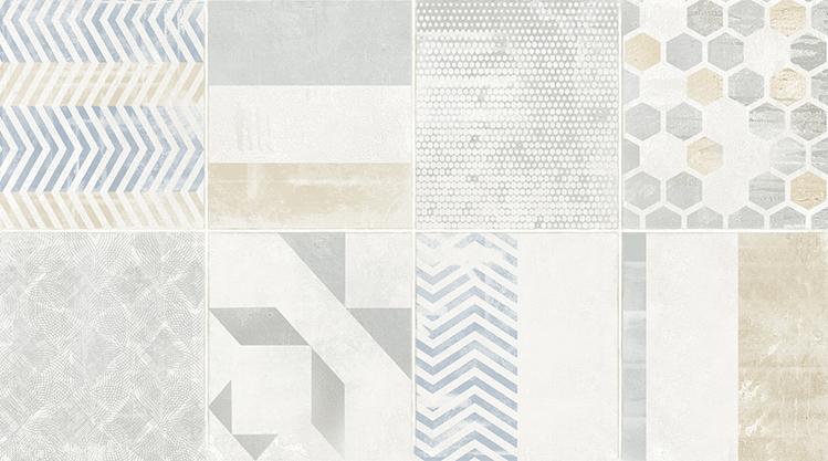 Плитка керамическая Novogres Antibes Troyes Decor Blanco (2 вида рис.) декор 33,3х60