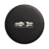 Накладка на сувальдный замок ESC.S-auto.RLR/R.486 BL-24 черный (1шт.)