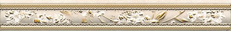 Плитка керамическая Azulev Sincro Moldura Marfil бордюр 3х25