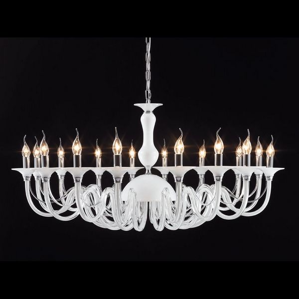 Люстра подвесная Crystal Lamp D1416-16WH