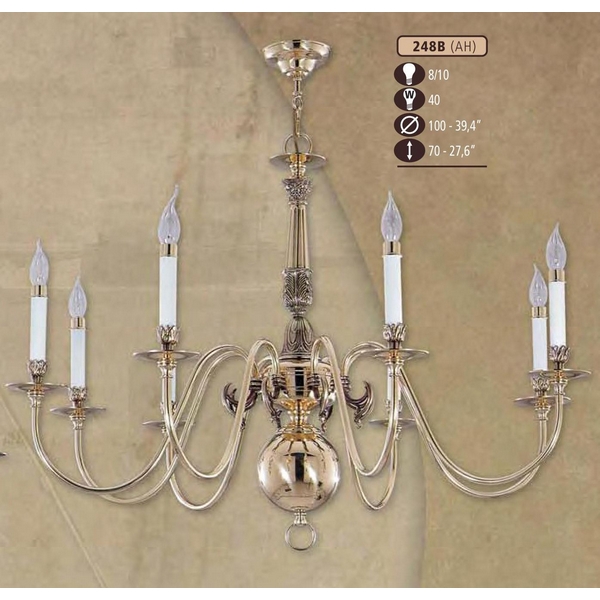 Люстра подвесная Riperlamp 248B/8 AH