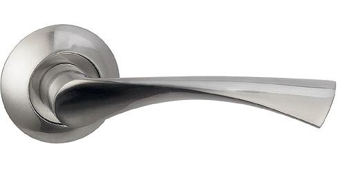 Ручка дверная межкомнатная Bussare Classico A-01-10 S.Chrome матовый хром