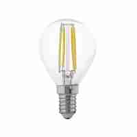 Лампа светодиодная филаментная Eglo E14 4W 2700К прозрачная 11499