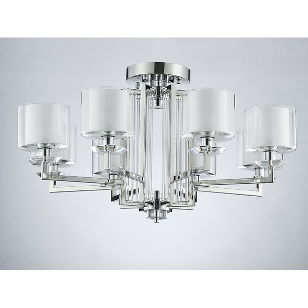 Люстра потолочная Newport 4400 4408/C chrome