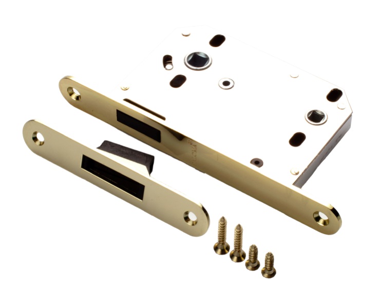 Замок дверной межкомнатный магнитный RENZ INMagn 2070 B лат.бл.