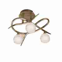 Потолочная люстра Mantra Loop Antique Brass 1824