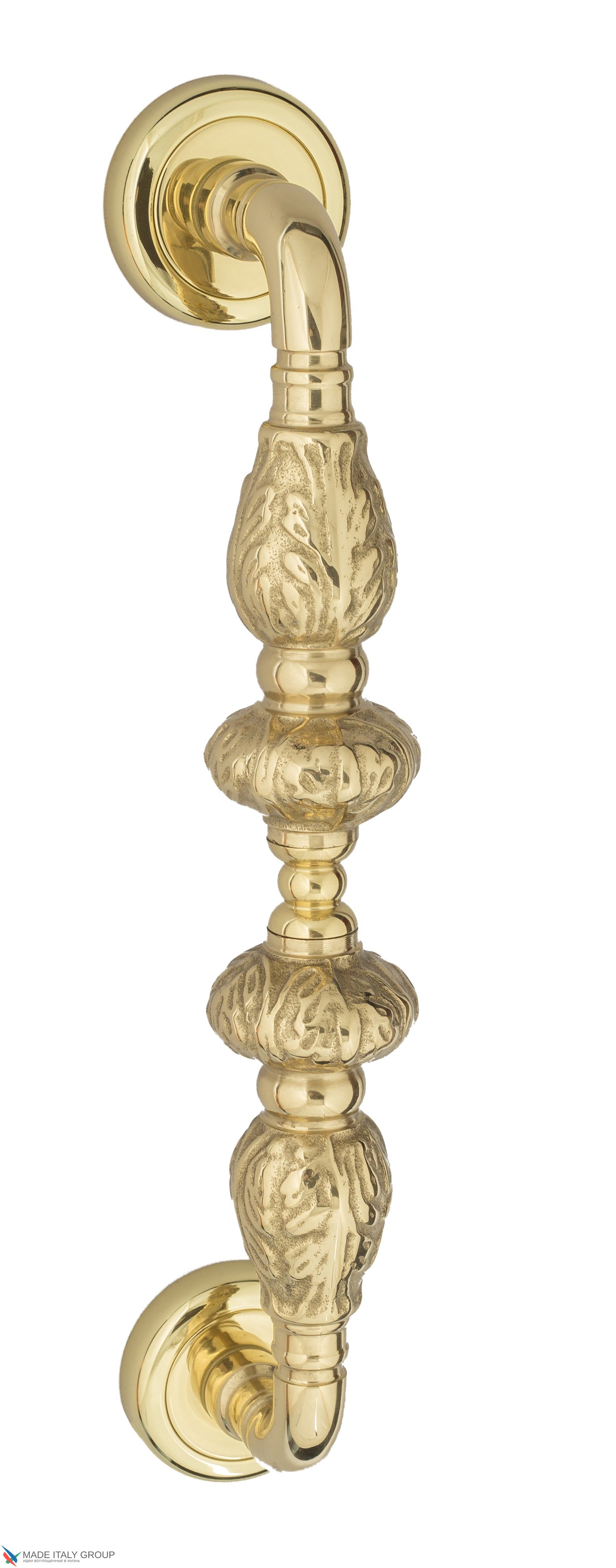 Ручка скоба Venezia "LUCRECIA" 300мм (250мм) D1 полированная латунь